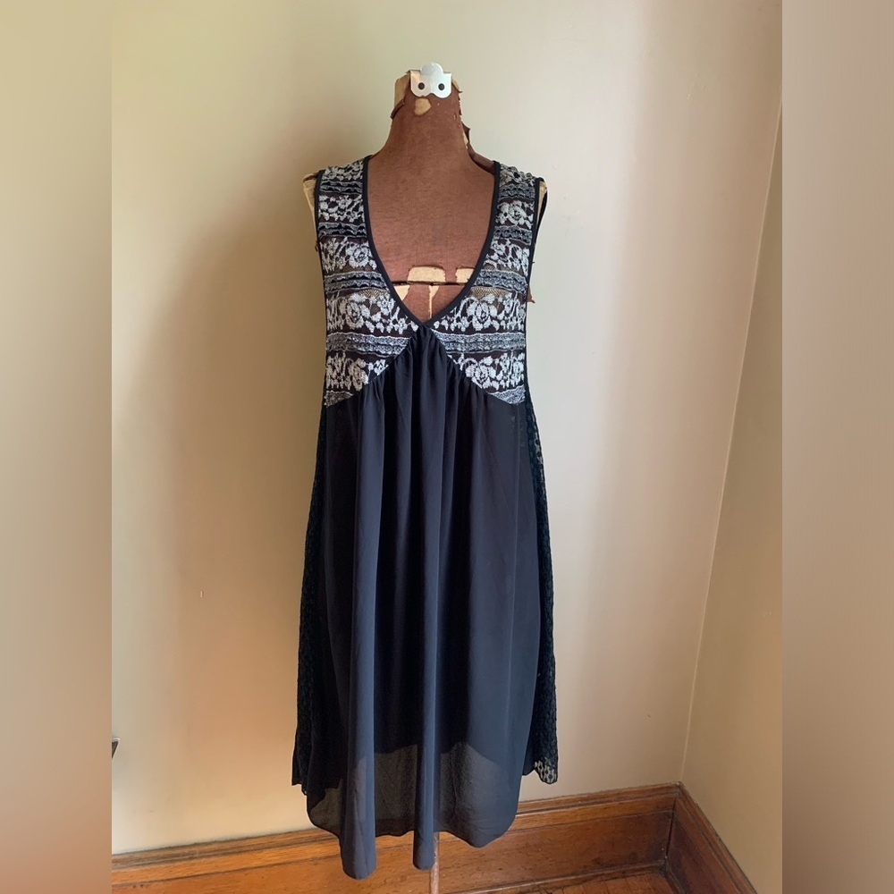 Areve lace sheer dress, tunic